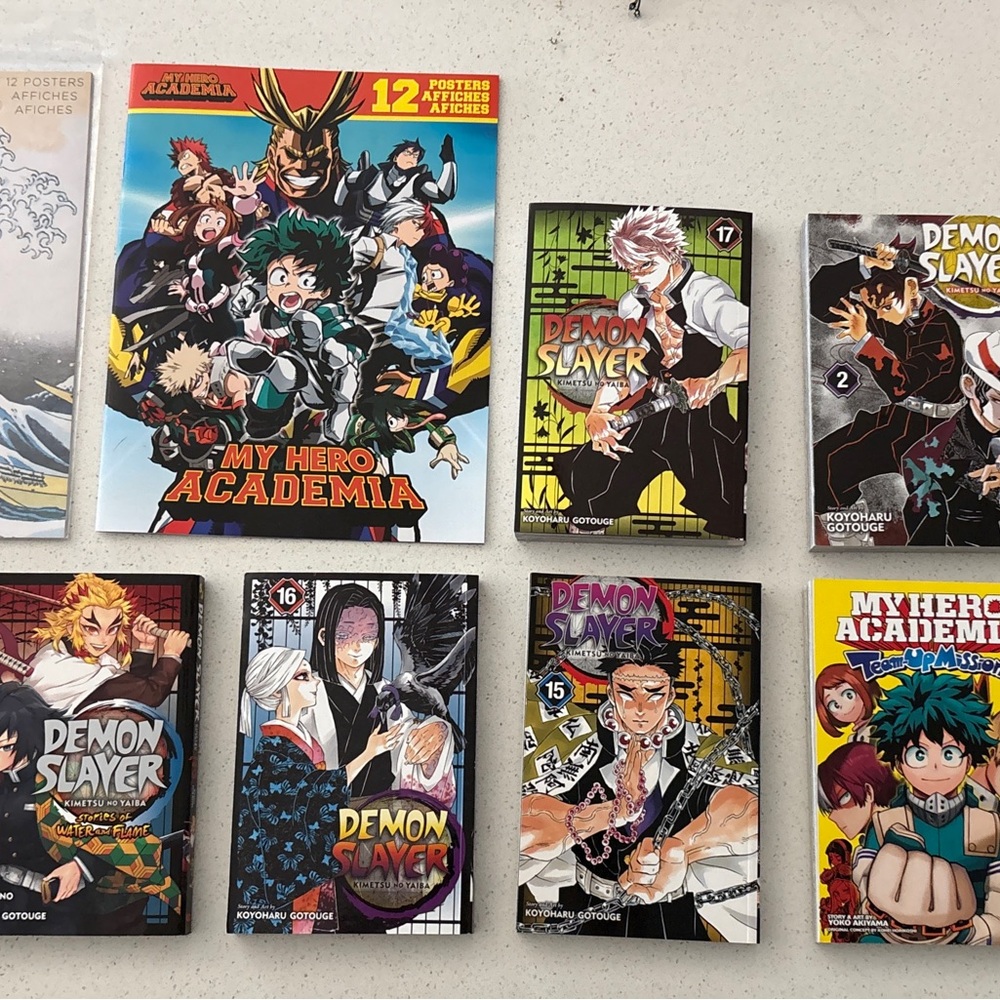 • Mangas & Small Posters Bundle • (ALL IN ONE)